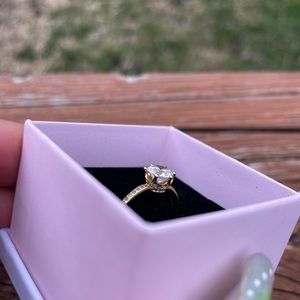 Pandora Clear Sparkling Clear Solitaire Ring